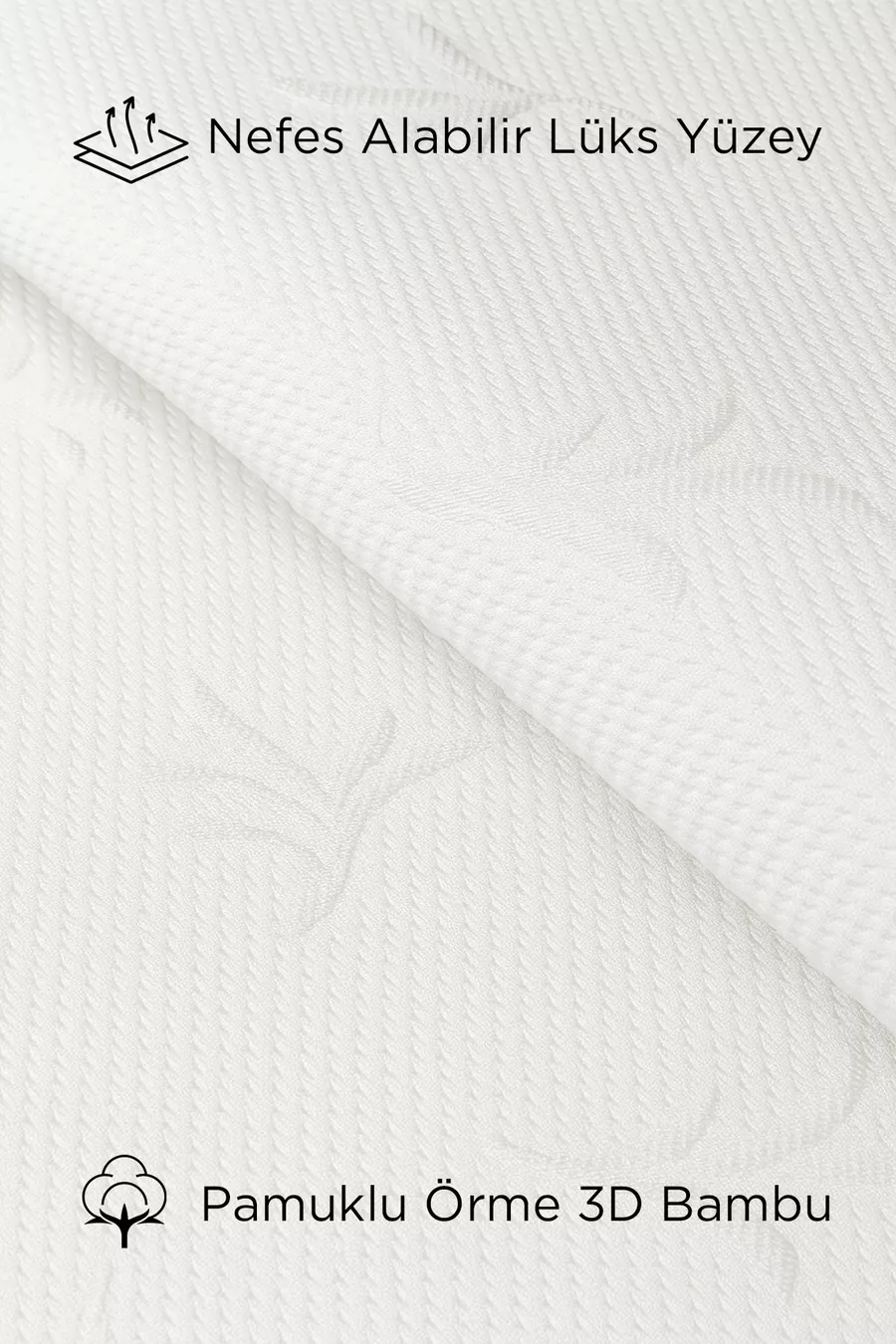 Protège-matelas Imperméable en Bambou Premium Ajusté | Protecteur de Matelas Ultra Silencieux en Bambou