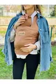 Écharpe de portage pour bébé avec poche de poitrine, élingue pour bébé