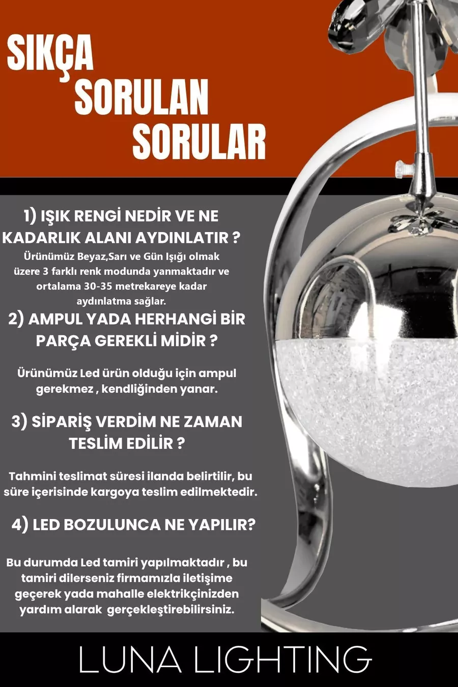 Suspension LED moderne Clasy modèle en métal avec revêtement chromé, 3 couleurs, pour salon, cuisine, séjour et chambre
