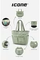 Sac à dos quotidien pour eau - Compartiment pour ordinateur portable, Détails matelassés, Multiples poches, Poche pour biberon, Accessoire pour valise, Sac maman bébé vert, Sac de soins pour bébé vert