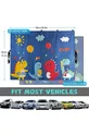 Rideau latéral de voiture pour enfants Voiture Auto Pare-soleil Magnétisé Ombrage Fenêtre Bébé