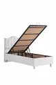 Sommier, Ensemble Double Tendence, Tête de lit simple - Blanc