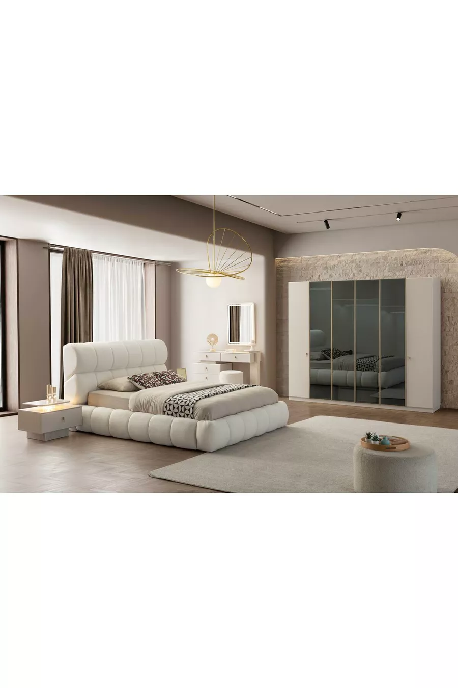 ENSEMBLE DE CHAMBRE À COUCHER TETRA