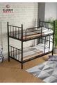 Lits superposés Noir (sans matelas)