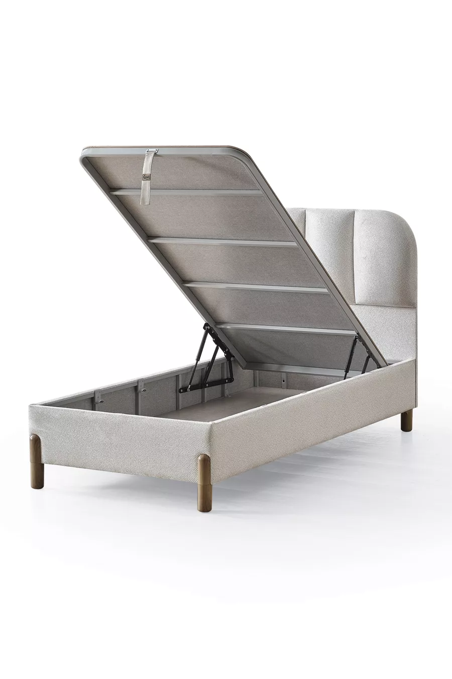 Bohem Prime Lit Coffre Simple avec Tête de Lit Ensemble 2 pièces