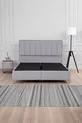 Lit coffre Gold Therapy gris (TÊTE DE LIT ET MATELAS NON INCLUS)
