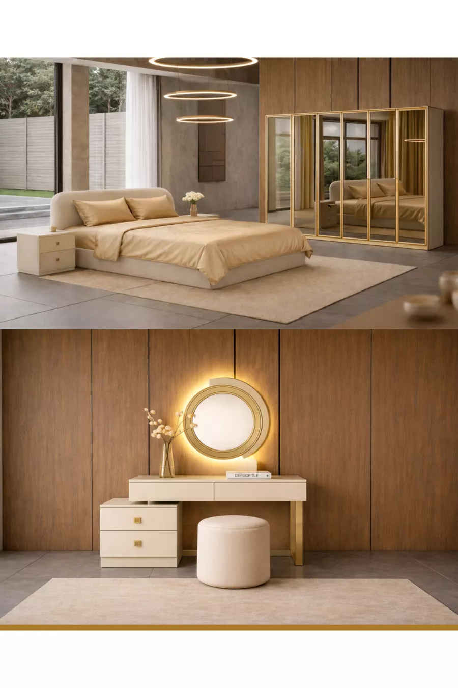 Ensemble de chambre Zen 100 % MDF
