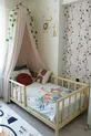 Lit Montessori Unisexe pour Bébé et Enfant en Bois Naturel