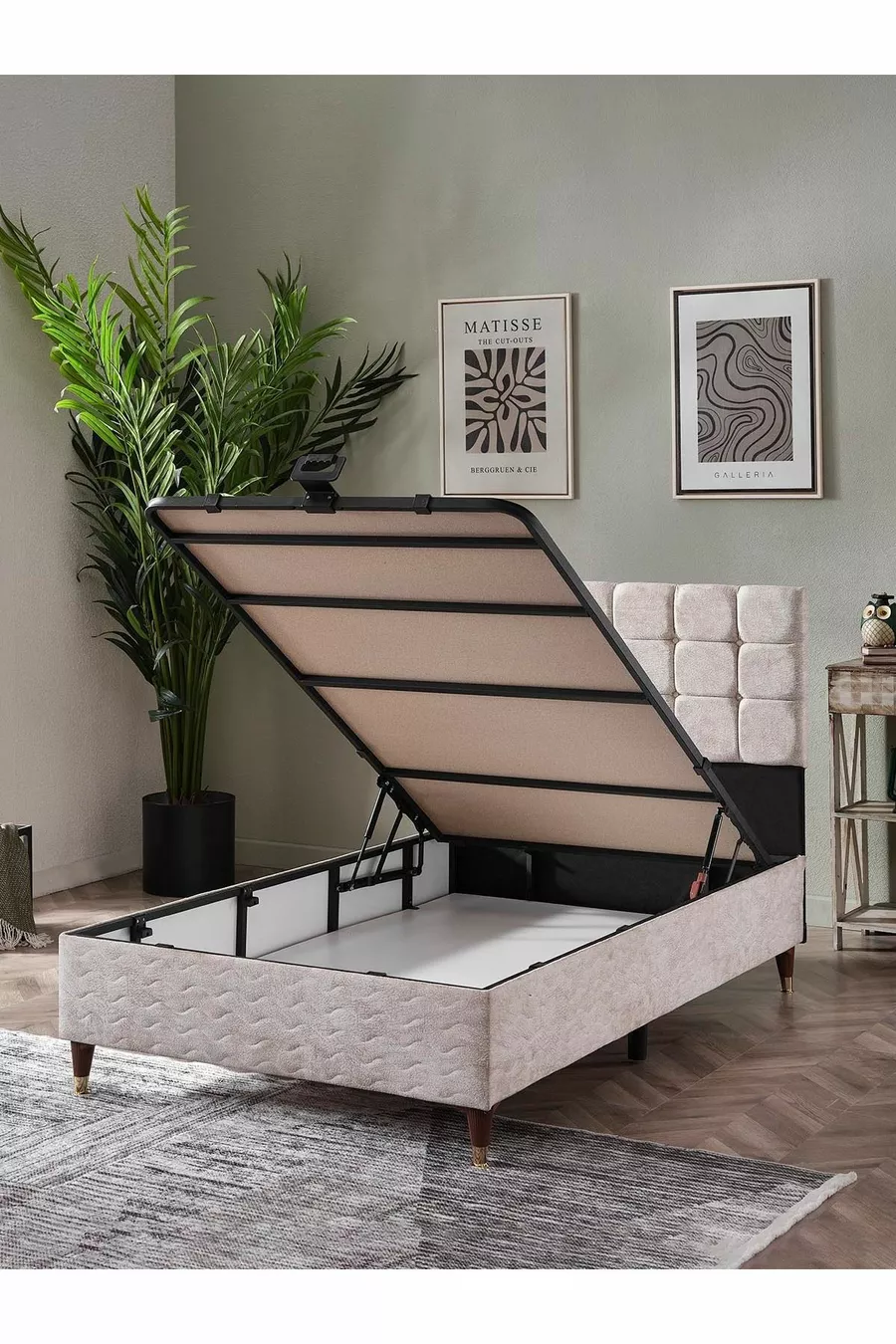 Bengü Baza + tête de lit (sans matelas)