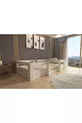 Vega Montessori Lit en MDF Blanc Compatible avec Matelas M