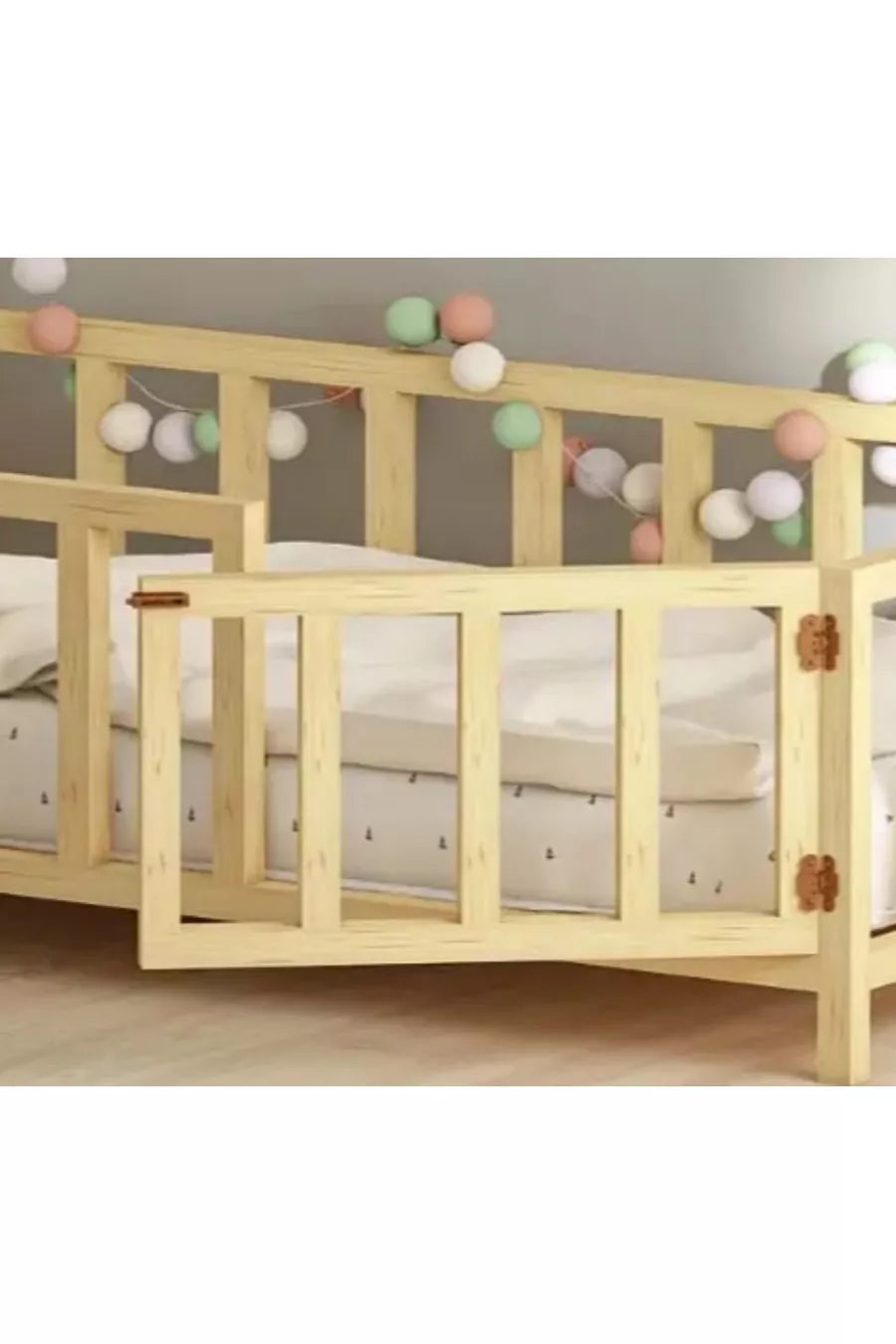 Porte de lit Montessori unisexe pour bébé et enfant
