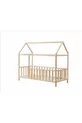 Lit Montessori naturel pour bébé enfant unisexe avec cadre