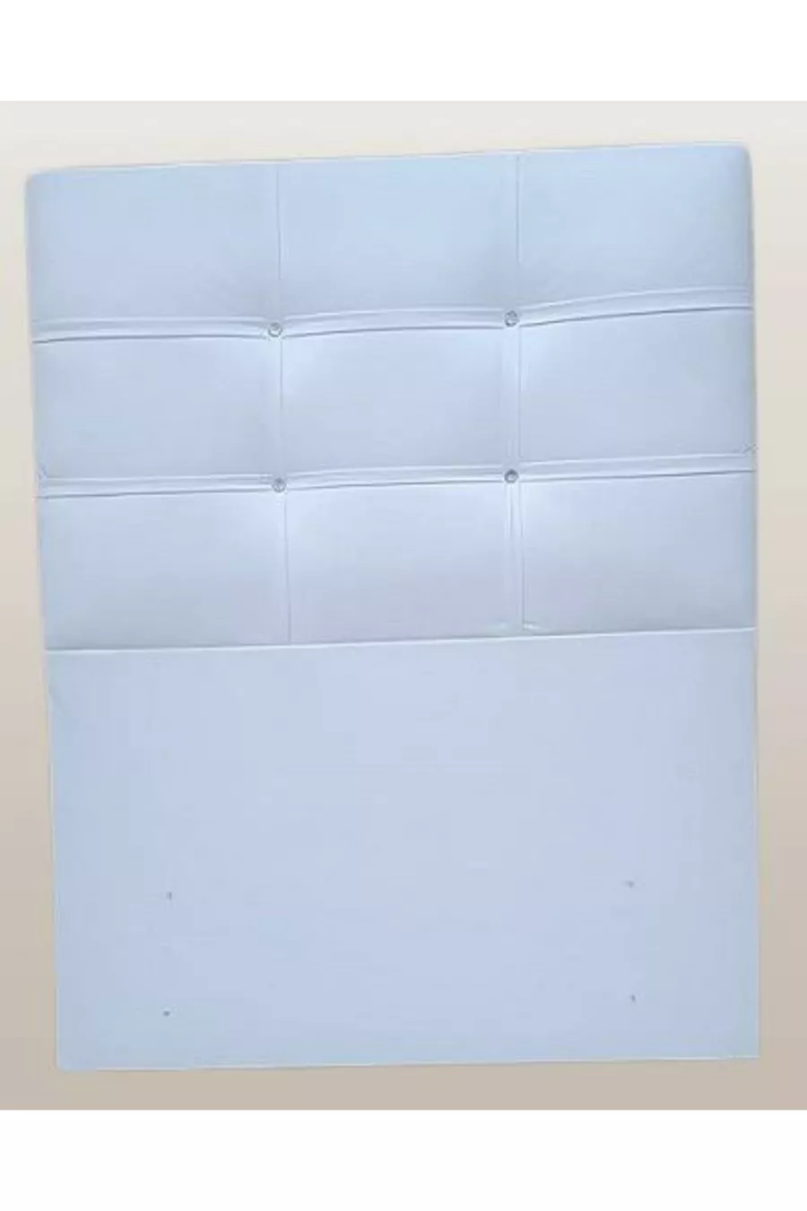 Titre DK Modèle Simple en Cuir Synthétique blanc Fait Main