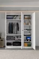 - LADİK - ARMOIRE BLANCHE 3 PORTES  CM