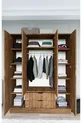 Armoire Atlas 4 portes 2 tiroirs