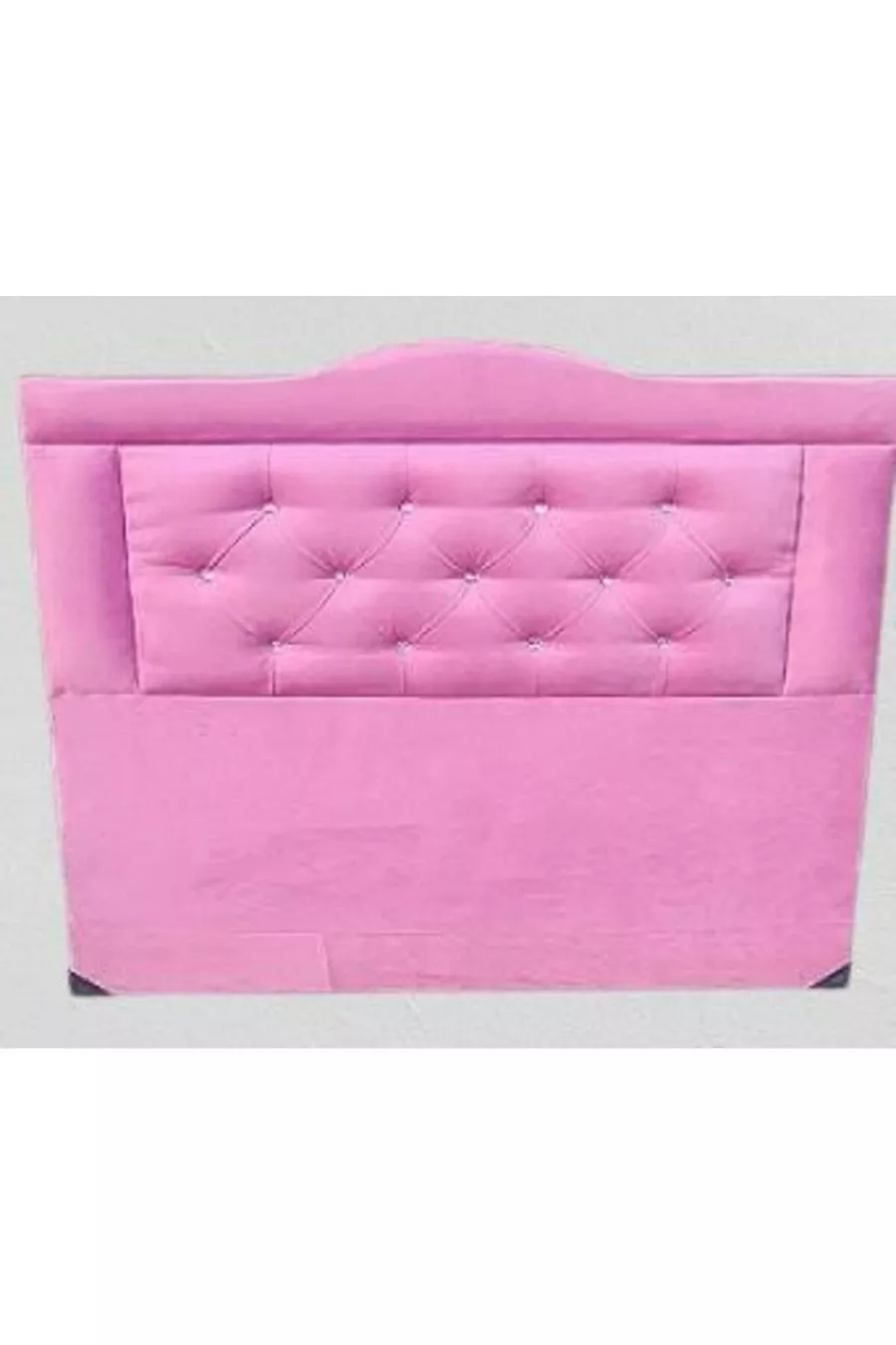 Titre DK Modèle Simple 'taille' Tissu en Plume de Poulain Rose Fait Main
