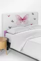 Housse de tête de lit pour lit enfant à motif papillons