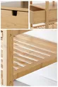 Table de chevet avec tiroirs et étagères en bambou pour chambre à coucher, organisateur commode
