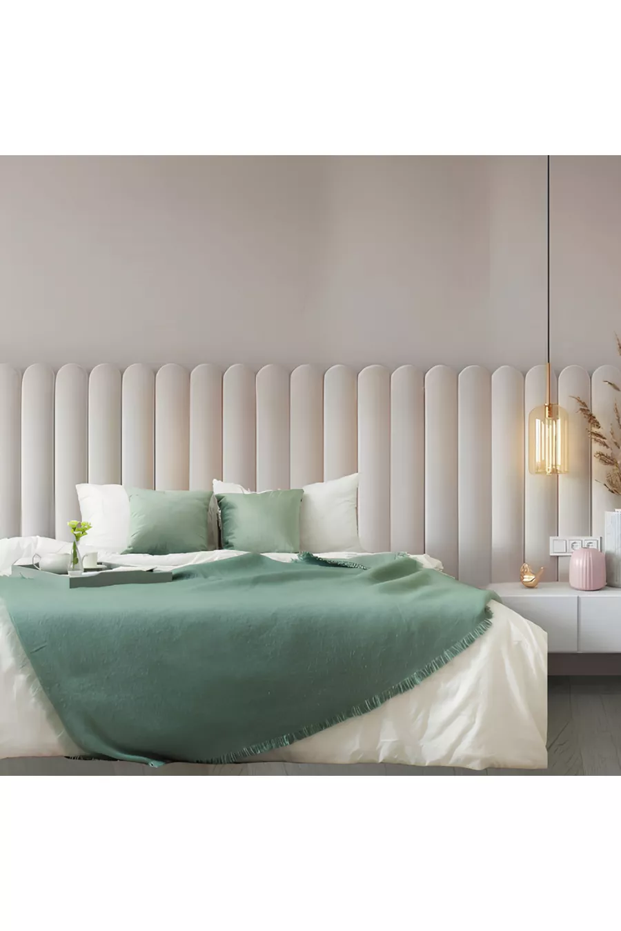 TÊTE DE LIT REMPLIE, TÊTE DE LIT DÉCORATIVE
