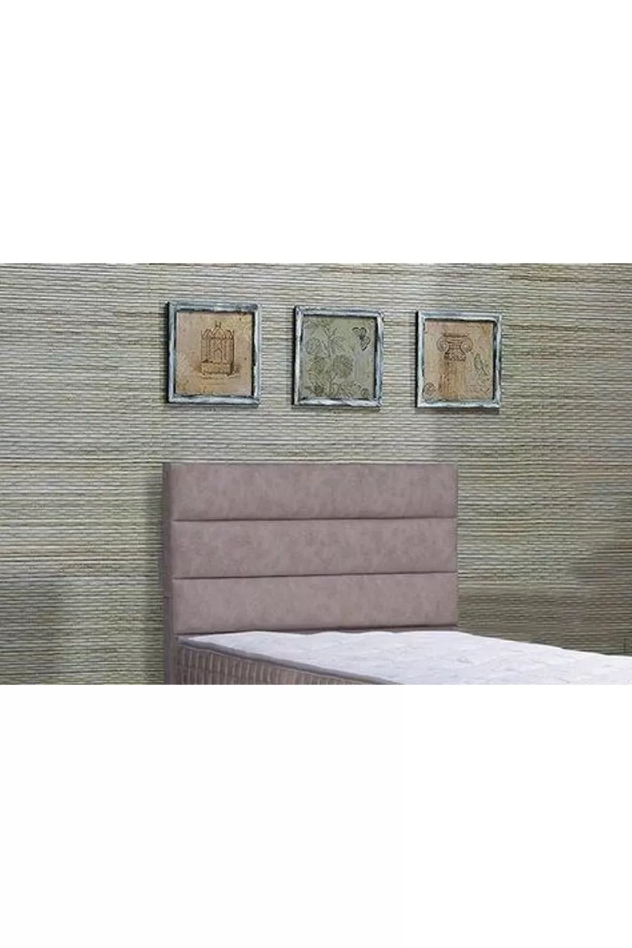 TÊTE DE LIT VIENNE, BEIGE, CM