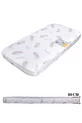 LIT ORTHOPÉDIQUE pour Bébé et Enfant, Matelas de Berceau, Lit Parapluie, Matelas Bébé sur Mesure en Bambou cm
