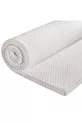 Matelas orthopédique en visco de 7 cm avec couvre-oreiller zippé offert
