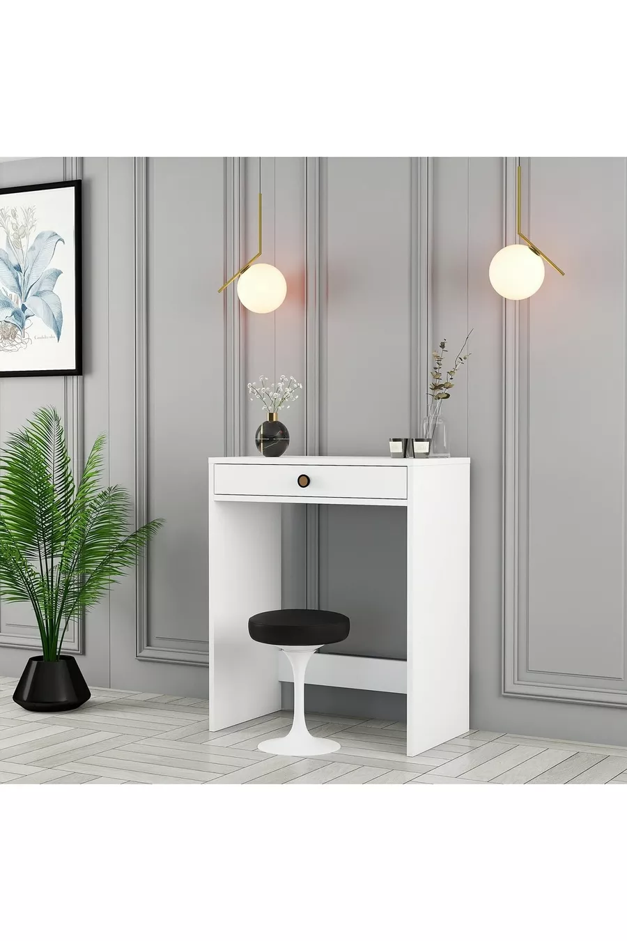 Coiffeuse Mini Lisbonne - Blanche