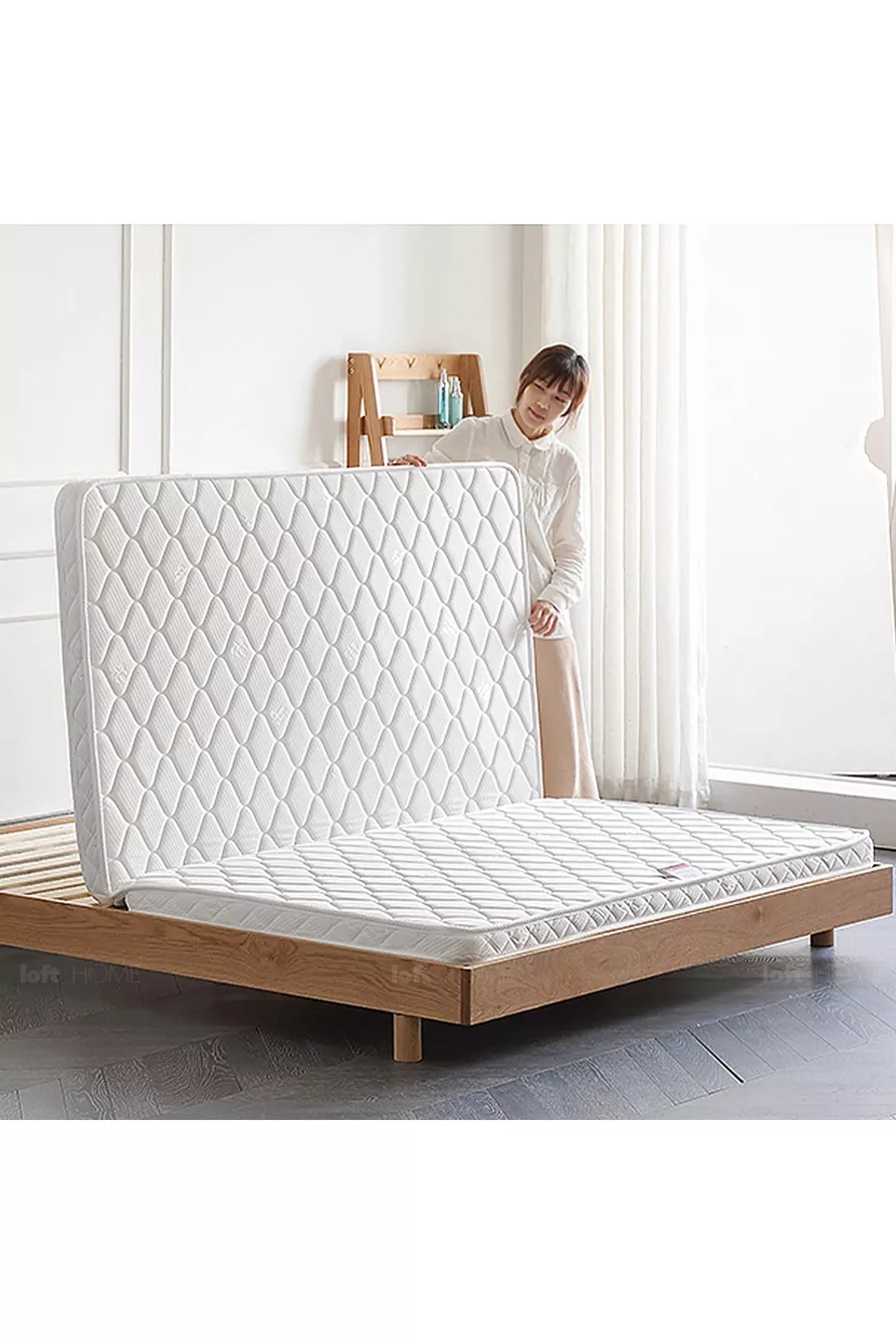 Matelas en mousse orthopédique pliable compatible avec le canapé Hemnes **cm