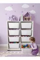 Armoire de Jouets Polyvalente à 8 Tiroirs et Unité de Rangement – Organisateur de Chambre d’Enfant avec ÉTIQUETTE CADEAU