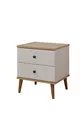 Ensemble de 2 tables de chevet Saga