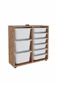 Armoire à 9 paniers Armoire multi-usages Armoire à jouets Çağla Çam