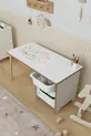Table d'activité avec rouleau de papier à dessin, bureau pour enfants, armoire à jouets