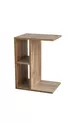 Table de chevet avec étagère, table d'appoint, mobilier