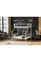 DZGN HOME VOLGA LIT SUPERPOSÉ MÉTAL 3 PLACES POUR PARENTS - &