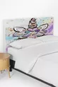 Housse de tête de lit et sommier pour chambre d'enfant à motif licorne