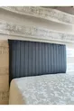 Housse de tête de lit pour sommier en lin Sonne Design  Cm Anthracite