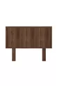 Tête unique en bois couleur noyer modèle Hüma (VERTICAL)