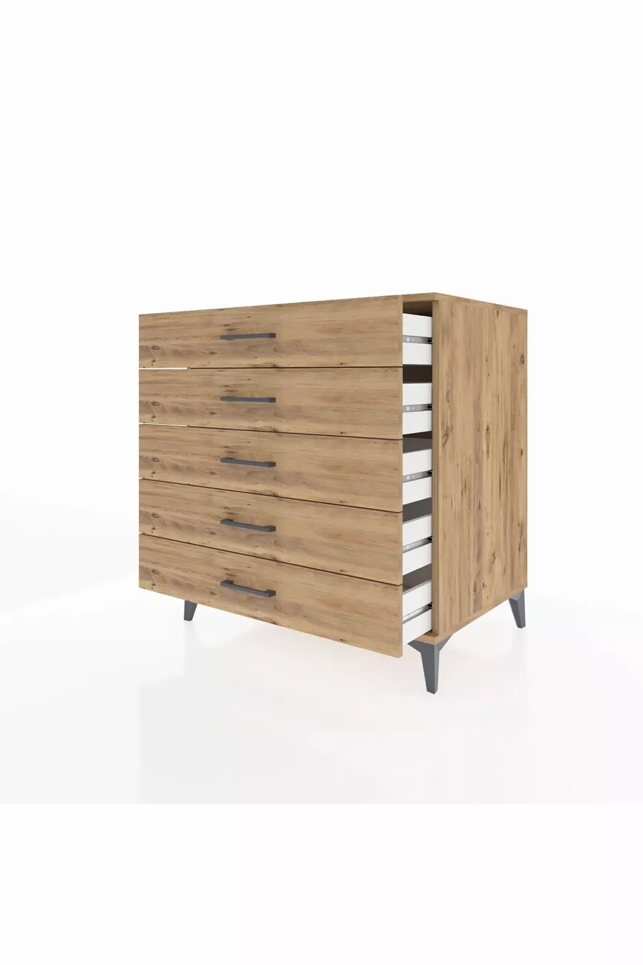 Commode Kronos à 5 tiroirs Pin-Pin