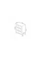 Commode bohème blanche à 3 tiroirs - MDF de première qualité