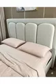 Tête de lit et cadre de lit COMFORTIS style bohème pour lit simple et double