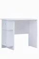 Lits superposés, armoire et bureau Metris Ranza, 1 matelas Comfort