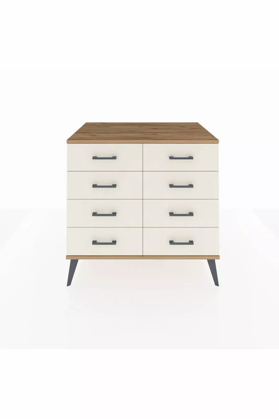Commode Kronos 8 tiroirs Pin-Pin / Pierre de Lune