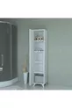 Armoire à étagères blanches polyvalente