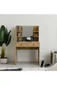  PANIER DE TABLE DE MAQUILLAGE CM MIROIR BRILLANT AVEC 2 TIROIRS