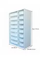 Armoire à Jouets Polyvalente avec Tiroirs et Unité de Rangement – Organisateur de Chambre d’Enfant avec Étiquette Cadeau