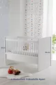 Berceau Bébé Oscillant Pratique à Côtés de Maman - Lit Bébé - Lit Parc - Cm - 