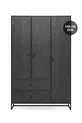 Armoire Kalinsta à 3 portes - Noir