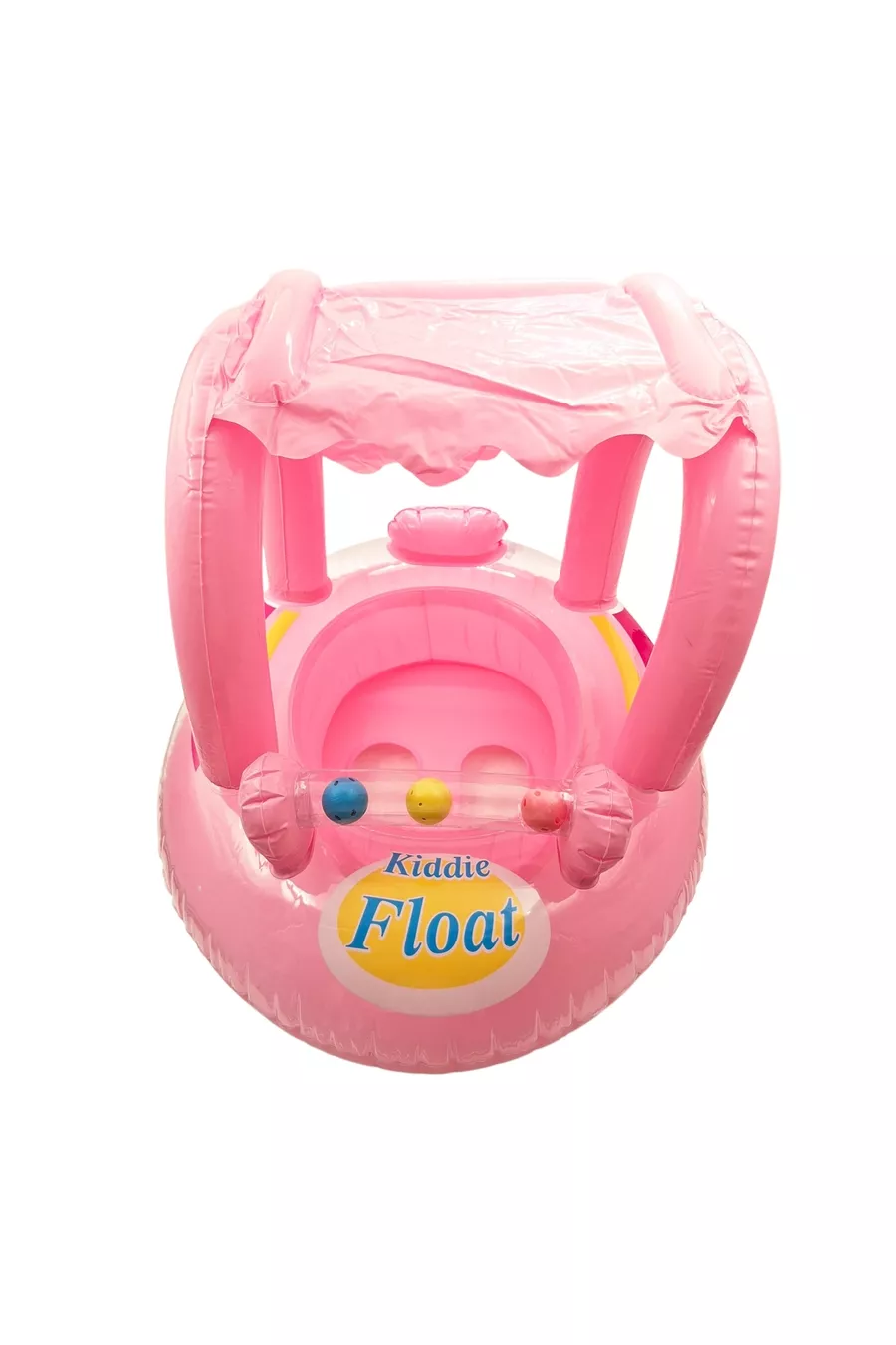 Bouée pour bébé avec tente et ombrage, bouée de mer pour enfant, bouée pour bébé 0-3 ans, bateau pour bébé, rose