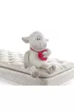 Matelas orthopédique à ressorts avec rembourrage en plumes d'oie en coton biologique, disponible en simple, double et pour bébé