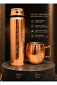 produit de santé et de guérison en tasse modèle laser en gourde en cuivre